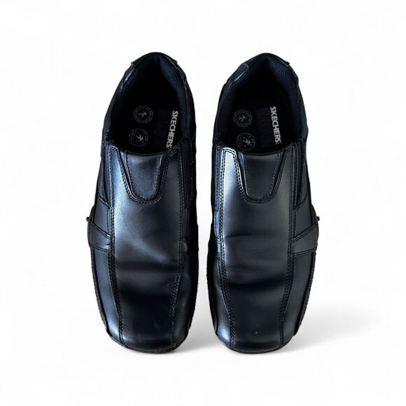 Skechers Work Mens Rockland Hooper Slip Resistant Slip-On Shoes Size 8.5 Black - Picture 6 of 11